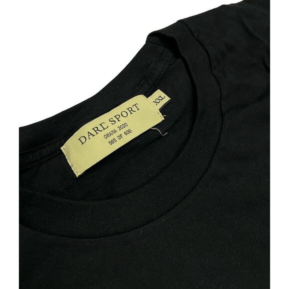 Darc Sport Men's Wolves Mana Classic Tee T-Shirt in XXL Black - Picture 3 of 5